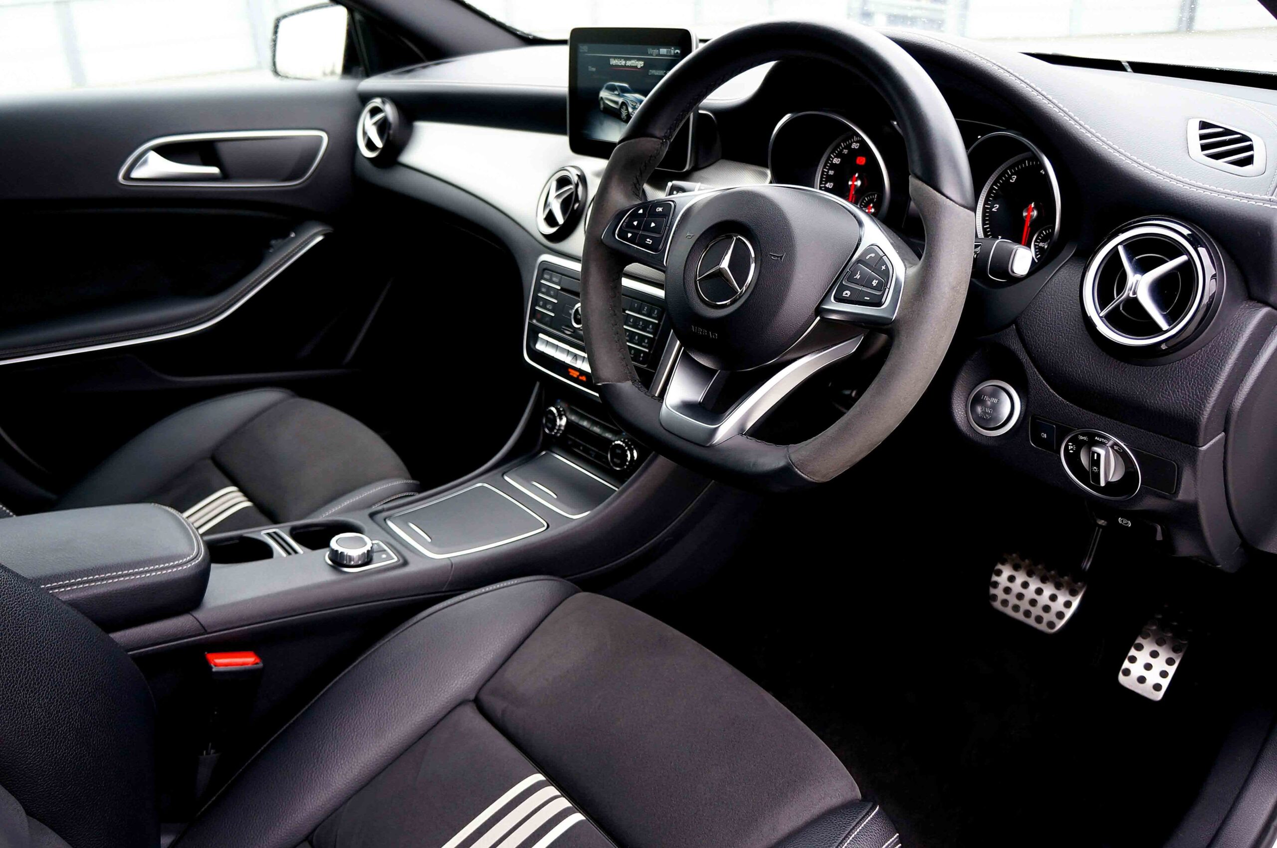 interior del vehiculo